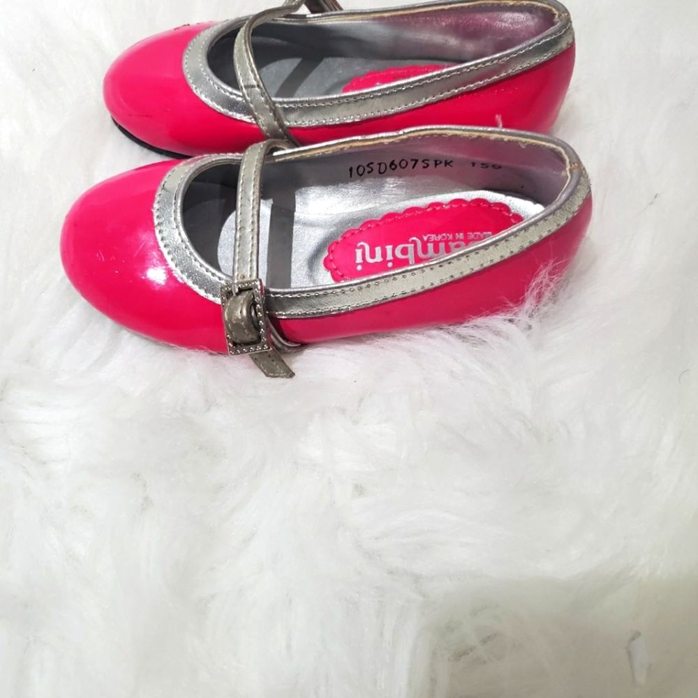 Size 7 bambino girl dress shoes